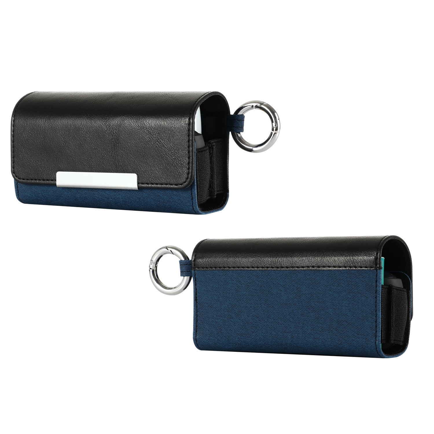 Case for IQOS 3 / 3 Duo , PU Leather Electronic Cigarette Storage Bag with Hook Case for IQOS 3 / 3 Duo , PU Leather Electronic Cigarette Storage Bag with Hook